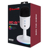 MARVO Scorpion MIC-06 Blast 40 White USB RGB Noise Cancelling Wired Microphone Image
