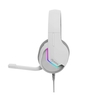MARVO Scorpion White Tactic 40 USB 2.0 Wired Gaming RGB Headset Image