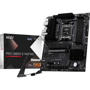 MSI MSI PRO B850-S WIFI6E AM5 DDR5 PCIe 5.0 ATX Motherboard