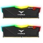 32GB (2x16GB) DDR4 3600MHZ CL18 Team T-Force Delta RGB RAM