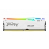 Kingston Fury Beast RGB White 32GB (16GB x2) DDR5 6000MHz DIMM RGB System Memory Image