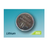 COLOURWAY Colorway Lithium Power Coin Cell Single CR2032 Battery Image