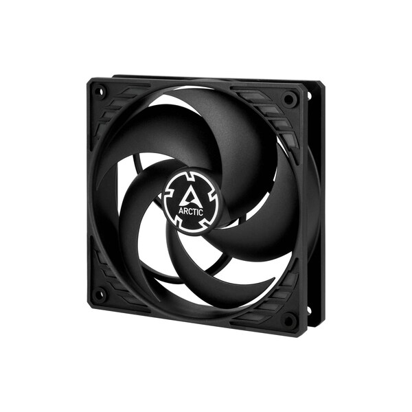 Arctic Cooling ARCTIC P12 Silent Pressure Optimised 120mm Case Fan, Black, Fluid Dynamic, 1050 RPM
