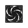 Arctic Cooling ARCTIC P12 Silent Pressure Optimised 120mm Case Fan, Black, Fluid Dynamic, 1050 RPM Image
