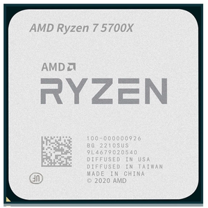 AMD AMD 100-000000926 Ryzen 7 5700X Processor 8 Core / 16 Thread, 32MB Cache, 3.4 GHz / 4.6 GHz Max Boos