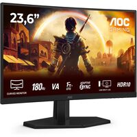Aoc AOC Gaming 24 inch Full HD Curved Monitor, 180 Hz, 1x HDMI 2.0, 1x DisplayPort 1.4 - Special Offer