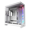 NZXT H9 Air Flow White Edition (2025) Large Dual-Chamber RGB Mid Tower Case Image
