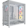Corsair FRAME 5000D RS ARGB WHITE Modular Mid Tower Tempered Glass PC Gaming Case Image