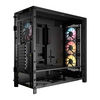 Corsair FRAME 5000D RS ARGB Black Modular Mid Tower Tempered Glass PC Gaming Case Image