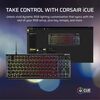 Corsair CH-9216065-UK Corsair K55 CORE TKL Tenkeyless RGB Membrane Gaming Keyboard Image