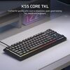 Corsair CH-9216065-UK Corsair K55 CORE TKL Tenkeyless RGB Membrane Gaming Keyboard Image