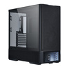 Lian Li LANCOOL 207 Digital Black Mid Tower Compact Tempered Glass PC Gaming Case with 6`` LCD Screen Image