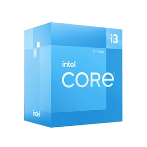 Intel Intel Core i3 12100 With Intel GFX 12th Gen Core Processor, Quad Socket 1700, Alder Lake, Retail Boxed