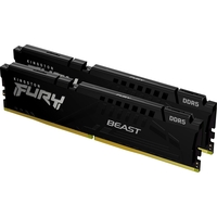 Kingston Kingston Fury Beast 16GB Kit (2 x 8GB), DDR5, 5600MHz, CL40, 1.25V, ECC, XMP 3.0, PMIC, DIMM Memory