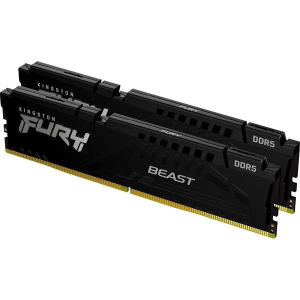 Kingston Fury Beast 16GB Kit (2 x 8GB), DDR5, 5600MHz, CL40, 1.25V, ECC, XMP 3.0 - 1x DDR5 PURCHASE PER CUSTOMER MAXIMUM DUE TO SHORTAGES