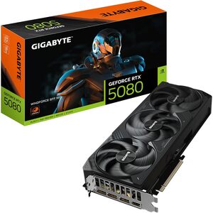 Gigabyte Gigabyte NVIDIA GeForce RTX 5080 Windforce SSF 16GB Blackwell Graphics Card