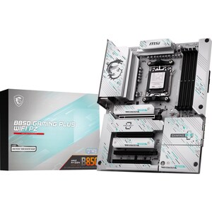 MSI MSI B850 GAMING PLUS WIFI PZ ( PROJECT ZERO ) - AM5 DDR5 PCIe 5.0 ATX Motherboard