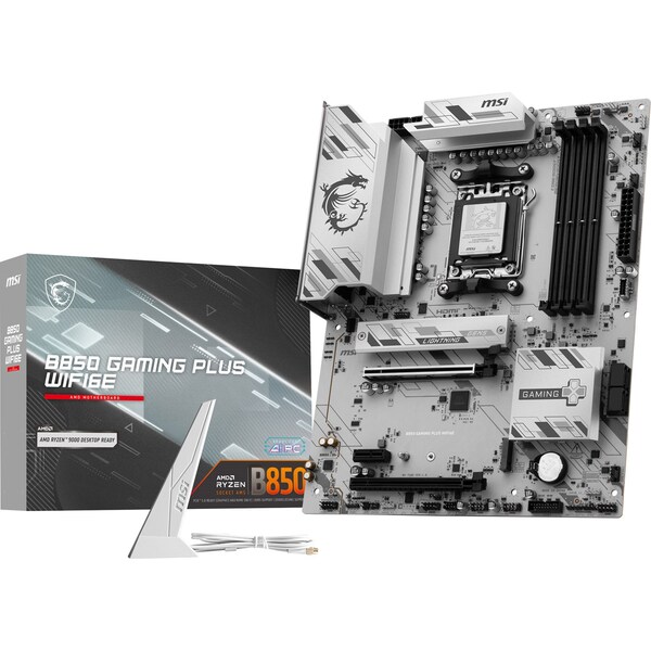 MSI AM5 B850 GAMING PLUS WIFI6E AM5 DDR5  ATX Motherboard