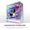 NZXT H9 Flow RGB+ (2025) – Large Dual-Chamber ATX Mid-Tower Airflow PC Case – Includes 7 RGB Fans (6 x 140mm, 1 x 120mm) & Control Hub Image