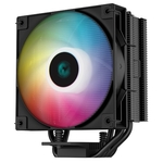 DeepCool AG400 Black ARGB V2 CPU Air Cooler,  Addressable RGB, 220W TDP