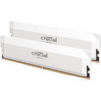 Crucial Crucial Pro 32GB (2x16GB) 6400MT/s DDR5 Memory Kit - White - 1x DDR5 PURCHASE PER CUSTOMER MAXIMUM DUE TO SHORTAGES