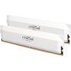Crucial Pro 32GB (2x16GB) 6000MT/s DDR5 Memory Kit - White - 1x DDR5 PURCHASE PER CUSTOMER MAXIMUM DUE TO SHORTAGES Image