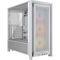 Corsair FRAME 4000D RS White ARGB Tempered Glass Modular Mid Tower ATX PC Case - Special Offer