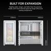 Corsair FRAME 4000D RS White ARGB Tempered Glass Modular Mid Tower ATX PC Case - Special Offer Image