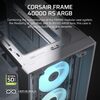 Corsair FRAME 4000D RS White ARGB Tempered Glass Modular Mid Tower ATX PC Case - Special Offer Image