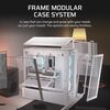 Corsair FRAME 4000D RS White ARGB Tempered Glass Modular Mid Tower ATX PC Case - Special Offer Image