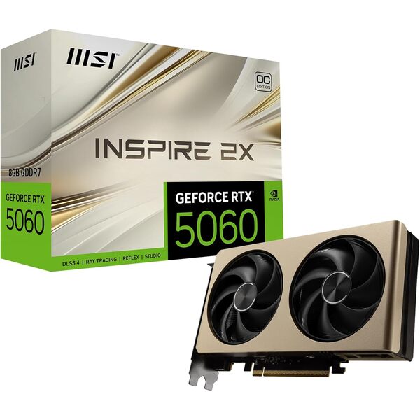 MSI Geforce RTX 5060 INSPIRE X2 8 OC