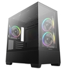 Deepcool CG380 3F Micro-ATX Gaming Case Panoramic Tempered Glass Side Panel Image