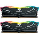 32GB TEAM DELTA RGB DDR5 DESKTOP MEMORY KIT BLACK 6400MHz