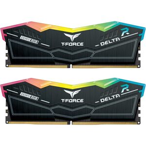 Team Group TEAM DELTA RGB DDR5 DESKTOP MEMORY BLACK 6400MHz - 1x DDR5 PURCHASE PER CUSTOMER MAXIMUM DUE TO SHORTAGES