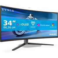 Philips Evnia 34 INCH  3440x1440 QD-OLED 175Hz 1m Curved Gaming Monitor - EX DISPLAY WITH BOX AND ALL ACCESSORIES - FULL 3 YEAR WARRANTY
