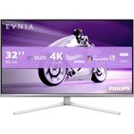 Philips Evnia 8000 31.5``, 3840 x 2160 pixels, 4K Ultra HD, QD-OLED, 0.03 ms, White
