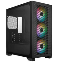 Coolermaster Cooler Master Elite 301 Mid Tower Gaming Case - Black