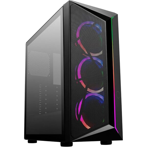 Coolermaster Cooler Master CMP 510 ARGB Gaming Case - Black