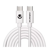 Volkano 65W GaN PD & Dual USB Type C Wall Charger With Cable - White Image
