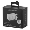 Volkano 65W GaN PD & Dual USB Type C Wall Charger With Cable - White Image