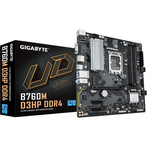 Gigabyte B760M D3HP DDR4 MicroATX - INTEL LGA1700 MOTHERBOARD