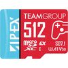 Team Group TEAMGROUP APEX Card 512GB for Nintendo Swith2 Micro SDXC Express UHS-I U3 A1 V30, R/W up to 800/700 MB/s with Adapter Image