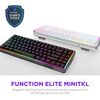 NZXT Function Elite MiniTKL Magnetic Switches Wired RGB Gaming Keyboard White - Special Offer Image