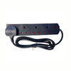 KMART 4 Gang, 13 Amp Power Extension Lead, 2 Metre Socket, Wall Mountable Image