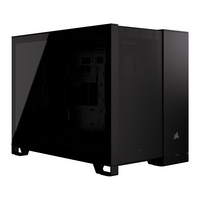 Corsair Corsair 2500D AIRFLOW Black Micro ATX Dual Chamber Tempered Glass Micro ATX PC Case