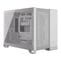 Corsair Corsair 2500D AIRFLOW White Micro ATX Dual Chamber Tempered Glass Micro ATX PC Case