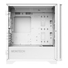 Montech AIR 100 ARGB Tempered Glass micro ATX Case with 4x RGB Fans - White Image