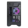 Montech KING-15-PRO-(W) Montech KING 15 PRO ARGB MicroATX Tower PC Case - Black Image