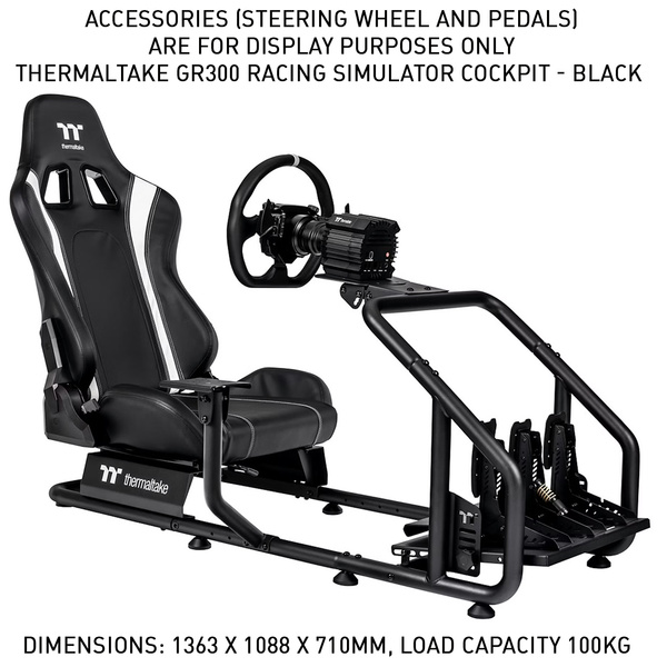 Thermaltake GR300 Racing Simulator Cockpit - Black