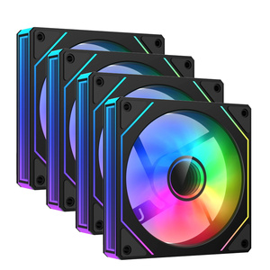 Deepcool 4x DeepCool CG530 Bulk Fan Kit - High Performance, Silent Operation, Black